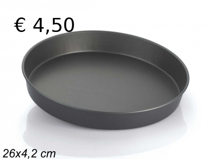 Tortiera antiaderente 26 cm